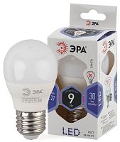 Лампа светодиодная P45-9W-860-E27 шар 720лм | Код. Б0031412 | ЭРА